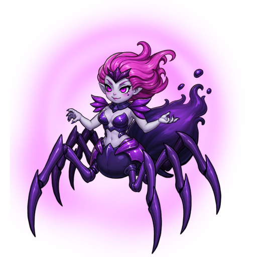 Nightmare Weave, a magical spider boss